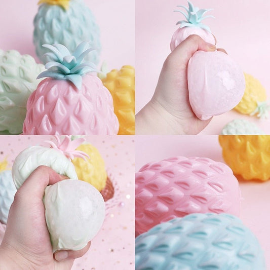 Pineapple Anti Stress Grape Ball Funny Gadget Vent Decompression Toys For Children Stress Autism Hand Wrist Squeeze Toys - KIWI UNIVERS