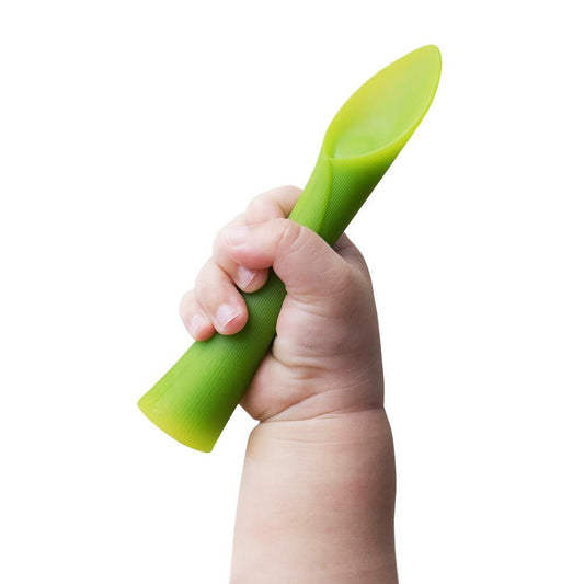Cuillère en silicone Olababy pour bébé - KIWI UNIVERS
