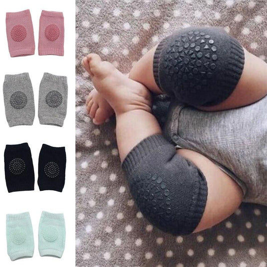1 paire de coussins de sécurité antidérapants et doux pour les coudes et les genoux en coton éponge semi - peigné pour bébés, nourrissons, tout - petits e - KIWI UNIVERS