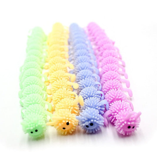 1pc 16 Knots Caterpillar Relieves Stress Toy Physiotherapy Releases Stress Fidget Toys Personalized Gift Juguetes Toys For kids - KIWI UNIVERS