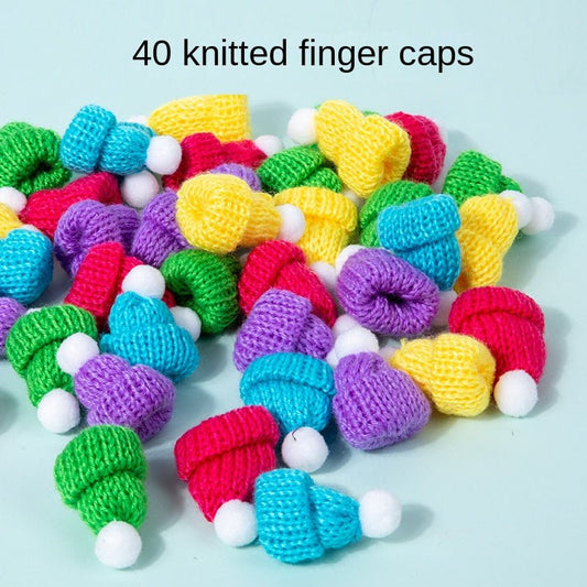 Early Childhood Education Puzzle Thumb Hat Game Left and Right Hand Training Color Cognitive Thinking Battle Game - KIWI UNIVERS