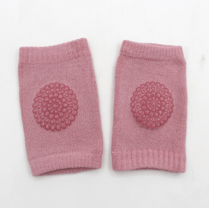 1 paire de coussins de sécurité antidérapants et doux pour les coudes et les genoux en coton éponge semi - peigné pour bébés, nourrissons, tout - petits e - KIWI UNIVERS
