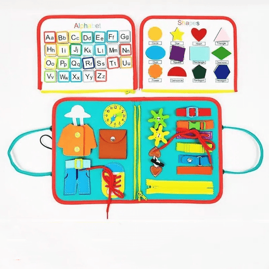 Handheld felt learning board, early education board, cross - border felt early education teaching aids, children's puzzle toys, dr - KIWI UNIVERS