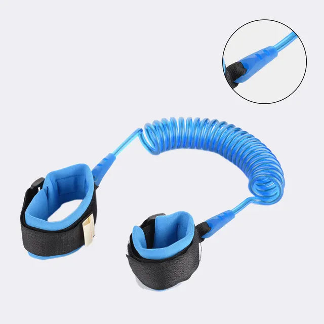 Correa de muñeca para niños, arnés de seguridad para bebés, antipérdida, cuerda de tracción ajustable, recordatorio, pulsera para niños pequeños, cinturón de ayuda