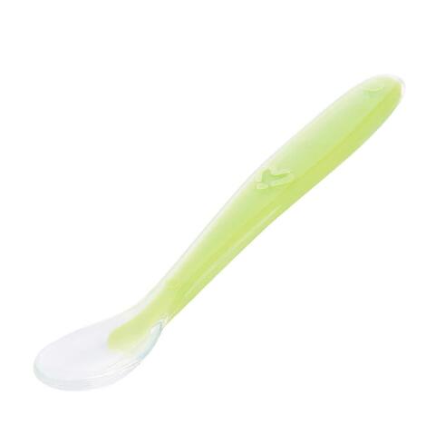 Cucharas de silicona para bebés, platos de alimentación, vajilla
