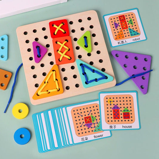 Jeu créatif de cordes pour enfants - KIWI UNIVERS