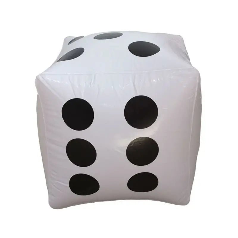 30cm Inflatable Children's Toy Dice Sieve Inflatable Big Dice Toy Blow - Up Cube Big Dice Toy Stage Prop Group Beach Game Tool - KIWI UNIVERS