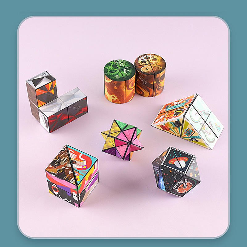 Variable Rubik's Cube Unlimited Folding Rubik's Cube Multi functional Decompression Educational Toy - KIWI UNIVERS