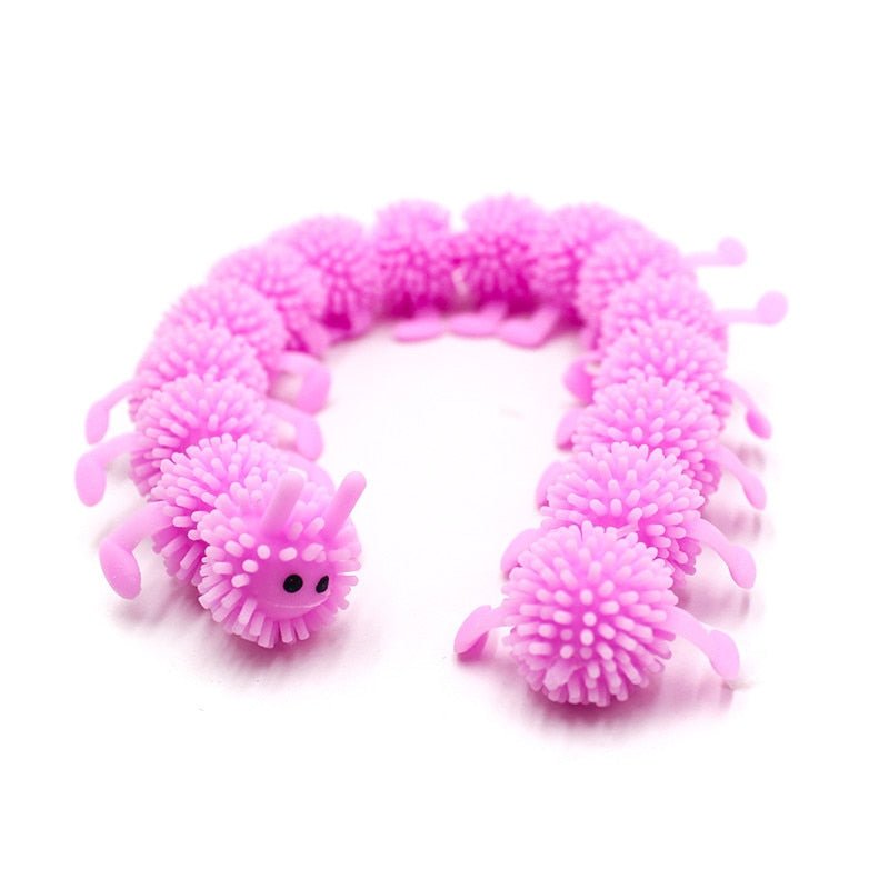 1pc 16 Knots Caterpillar Relieves Stress Toy Physiotherapy Releases Stress Fidget Toys Personalized Gift Juguetes Toys For kids - KIWI UNIVERS