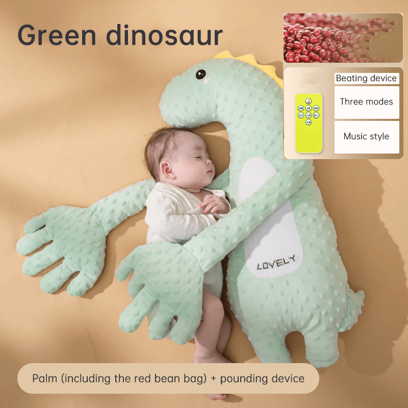Babycare Soothing Sleep Aid: Anti - Moros Reflex Pillow and Patting Toy - KIWI UNIVERS
