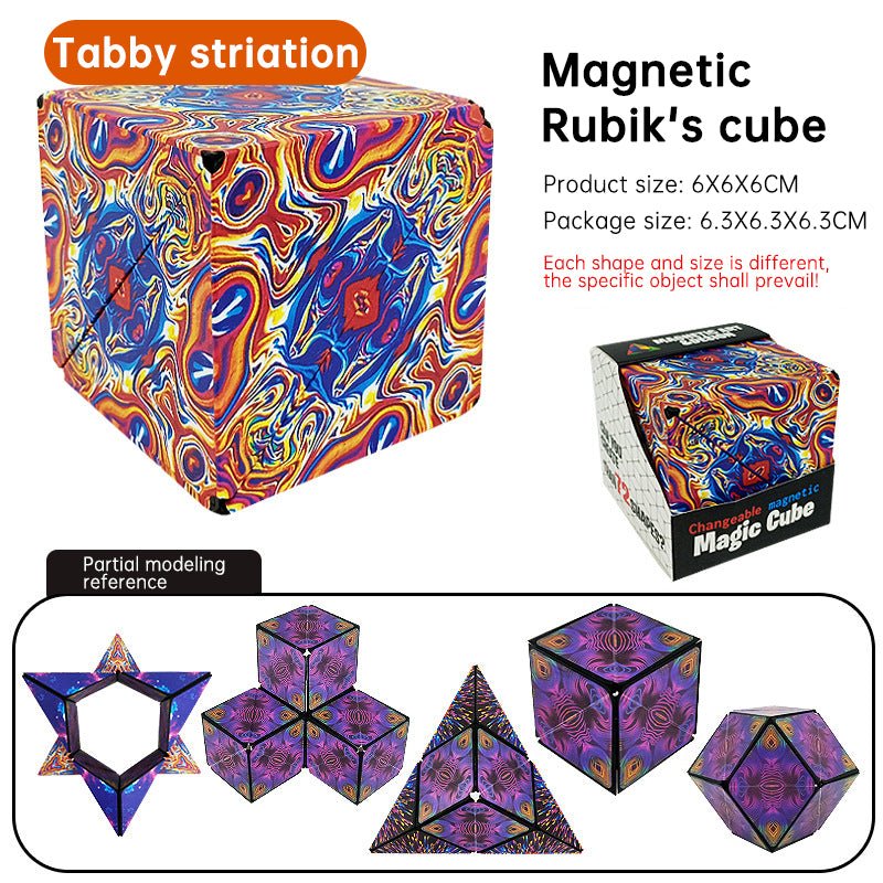 Variety Rubik's Cube Stress Relief Toy Geometry 3b Infinite Rubik's Cube Children's Educational Toy - KIWI UNIVERS