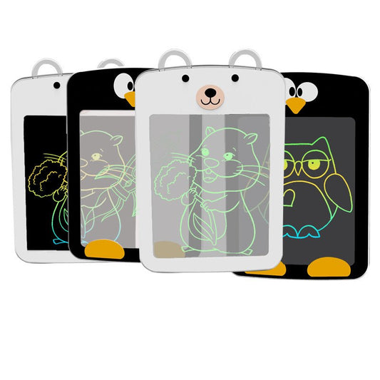 New 6.5 Inch Cartoon Children's Early Education Puzzle Graffiti Painting LCD Writing Board Family Message LCD Writing Board - KIWI UNIVERS
