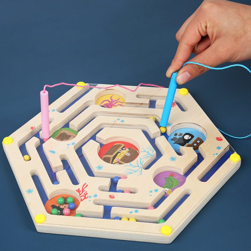 Puzzle magnétique pirate - KIWI UNIVERS