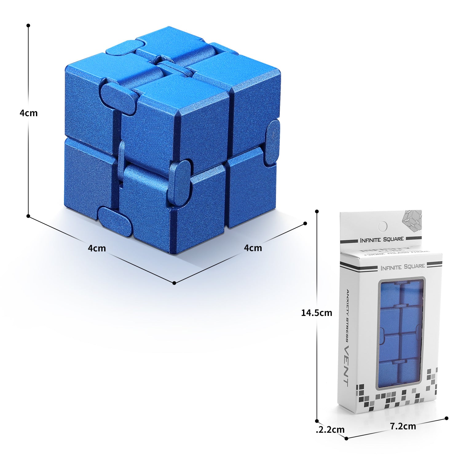 Cube Rubik infini : décompression pour adultes - KIWI UNIVERS