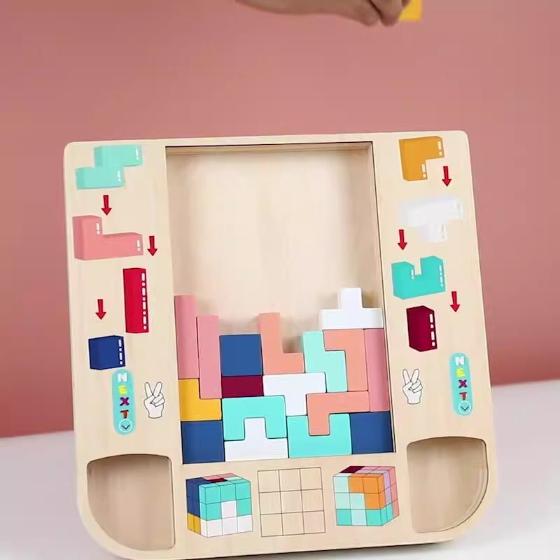 Magische Kubus 2 In 1 Puzzelbord Buzzle Kids Inteligence Multi Educatief Sensorisch Speelgoed Autistisch - KIWI UNIVERS