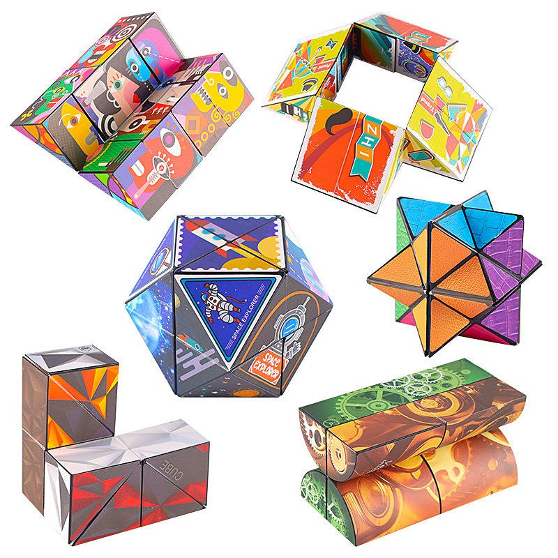 Variable Rubik's Cube Unlimited Folding Rubik's Cube Multi functional Decompression Educational Toy - KIWI UNIVERS