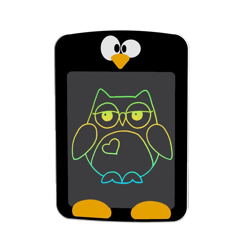 New 6.5 Inch Cartoon Children's Early Education Puzzle Graffiti Painting LCD Writing Board Family Message LCD Writing Board - KIWI UNIVERS