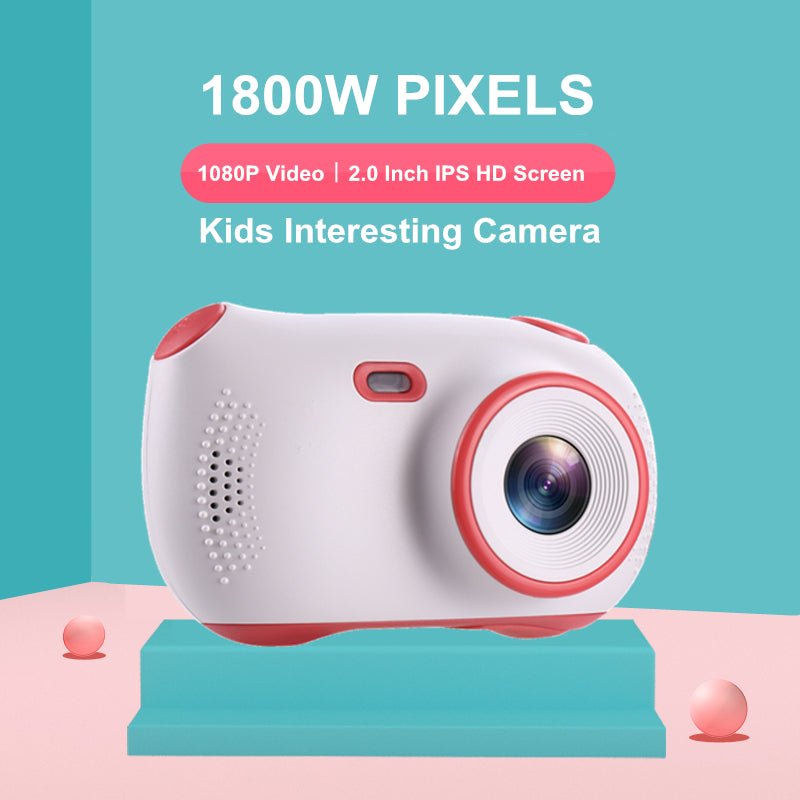 New Cute Fashion Children Digital Camera Can Take Pictures Can HD Video Mini SLR Interest Training Toy Gift - KIWI UNIVERS