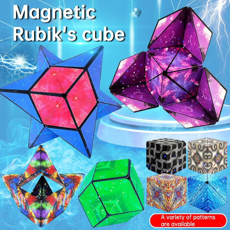 Variety Rubik's Cube Stress Relief Toy Geometry 3b Infinite Rubik's Cube Children's Educational Toy - KIWI UNIVERS