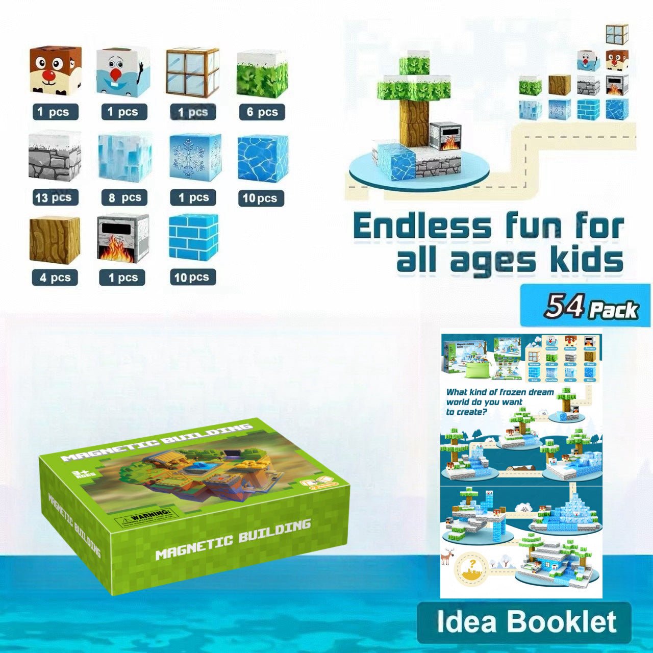 Coffret Puzzle Magnétique Enfants - KIWI UNIVERS