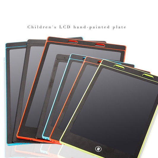 12 Inch Handwriting Board Color Pen Children's Drawing Board LCD Liquid Crystal Handwriting Board Intelligent Electronic Small Blackboard - KIWI UNIVERS