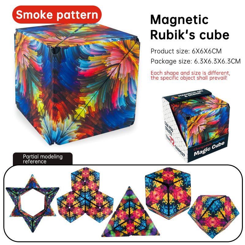 Variety Rubik's Cube Stress Relief Toy Geometry 3b Infinite Rubik's Cube Children's Educational Toy - KIWI UNIVERS