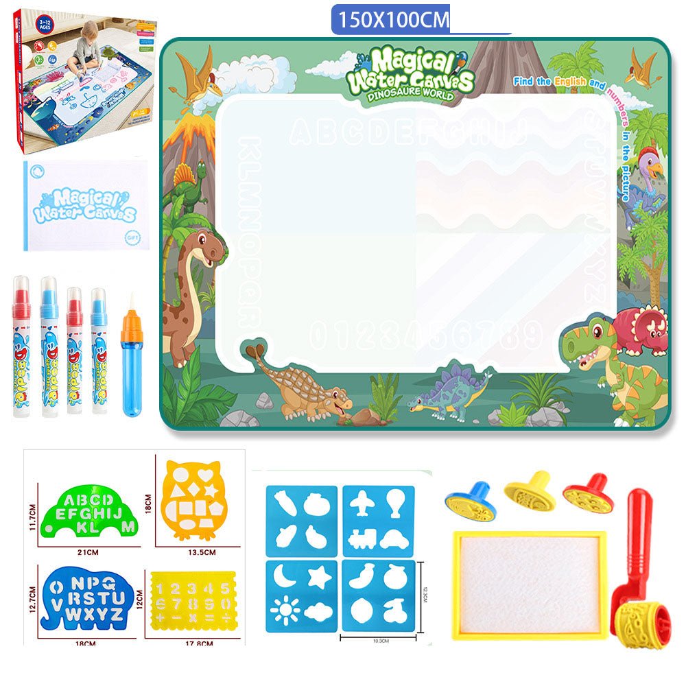 Water Doodle Mat Kids Toys Reusable Painting Writing Doodle Water Color Drawing Board Toddlers Preschool Education Toys - KIWI UNIVERS