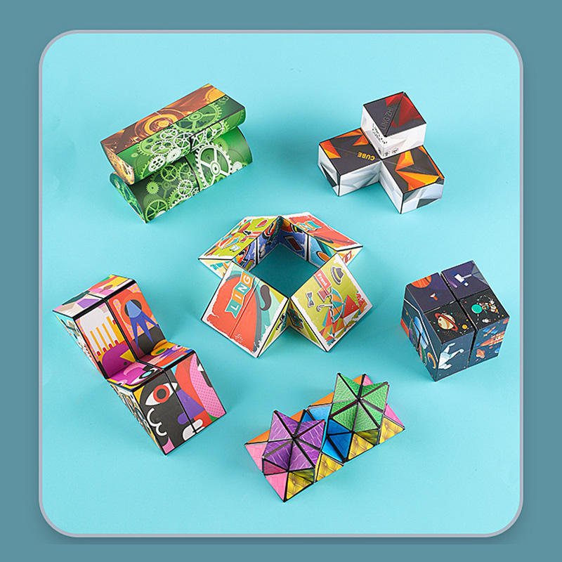 Variable Rubik's Cube Unlimited Folding Rubik's Cube Multi functional Decompression Educational Toy - KIWI UNIVERS
