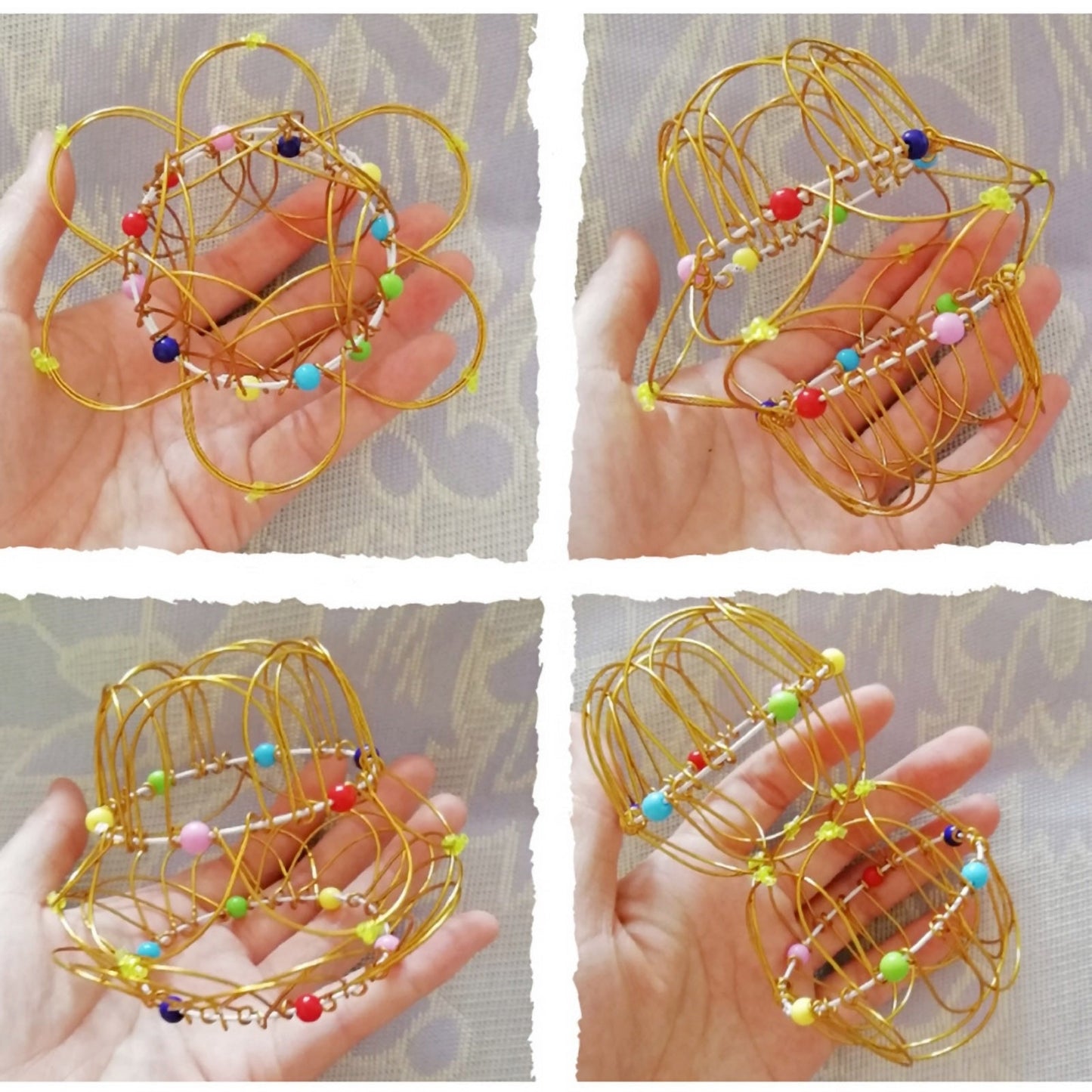 Fidget Toys Popit Make Magic Steel Iron Ring Decompression Flexible Basket Soft Magical Toys Anti Stress Kids Gifts Juguetes - KIWI UNIVERS