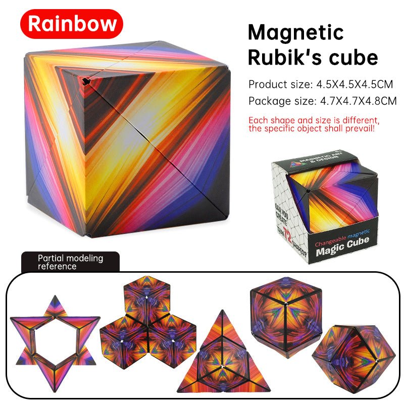 Variety Rubik's Cube Stress Relief Toy Geometry 3b Infinite Rubik's Cube Children's Educational Toy - KIWI UNIVERS