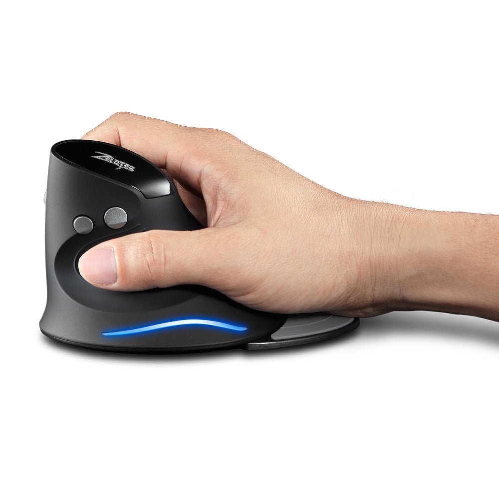 Master F17 Vertical Mouse Ergonomic Worm Anti Mouse Hand Laptop Desktop Wireless Mouse - KIWI UNIVERS