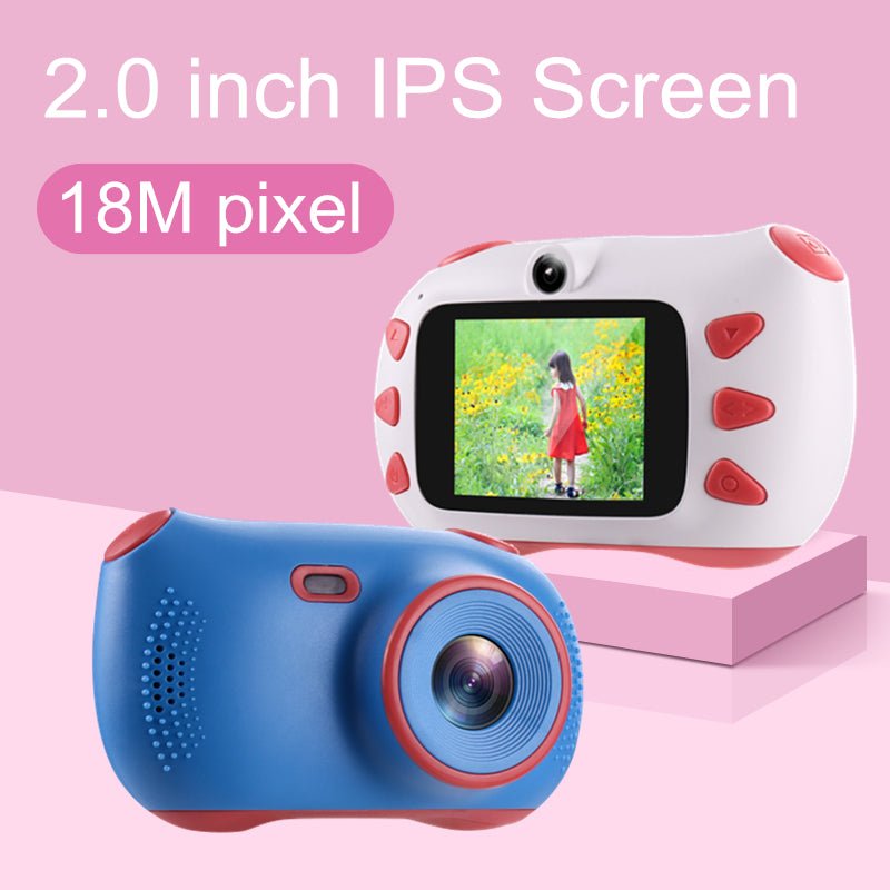 New Cute Fashion Children Digital Camera Can Take Pictures Can HD Video Mini SLR Interest Training Toy Gift - KIWI UNIVERS