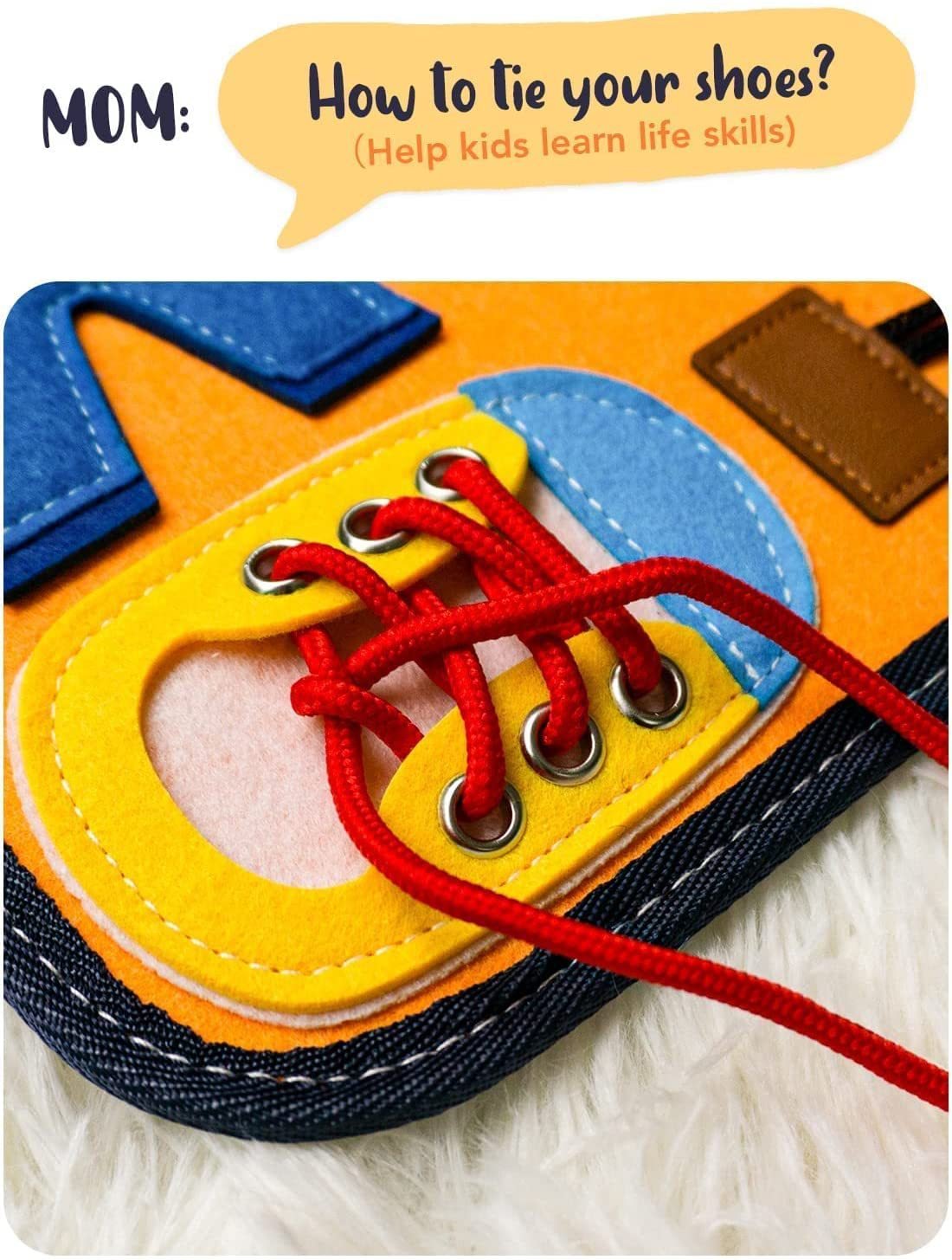 Sac Montessori pour rangement éducatif enfant - KIWI UNIVERS