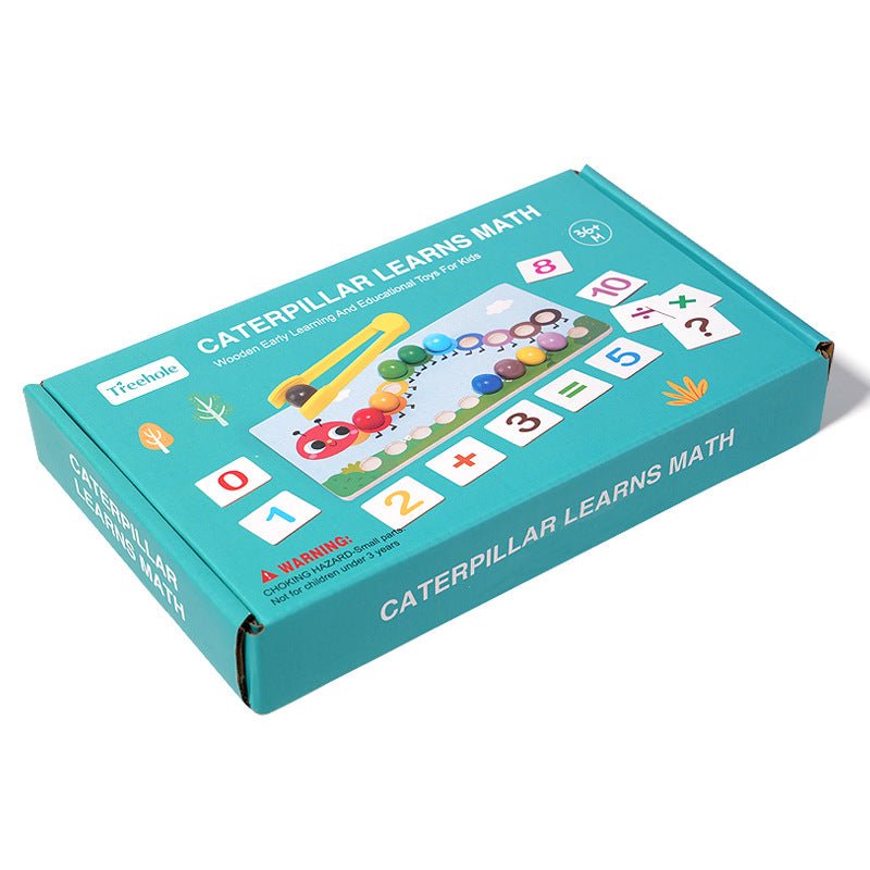 Puzzle éducatif : chenille colorée - KIWI UNIVERS
