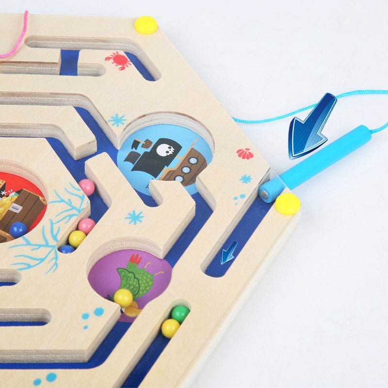 Puzzle magnétique pirate - KIWI UNIVERS