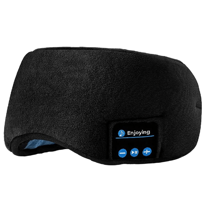 3D Bluetooth Eye Mask Headset Wireless Music Bluetooth Eye Mask New Sleep Bluetooth Eye Mask Stereo - KIWI UNIVERS