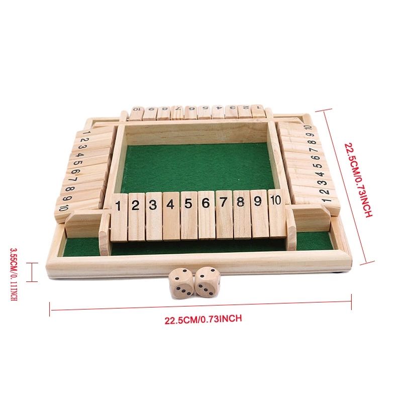 Children's Parent - Child Four Sided Game Digital Gambling Party Interactive Leisure KTV Bar Props - KIWI UNIVERS