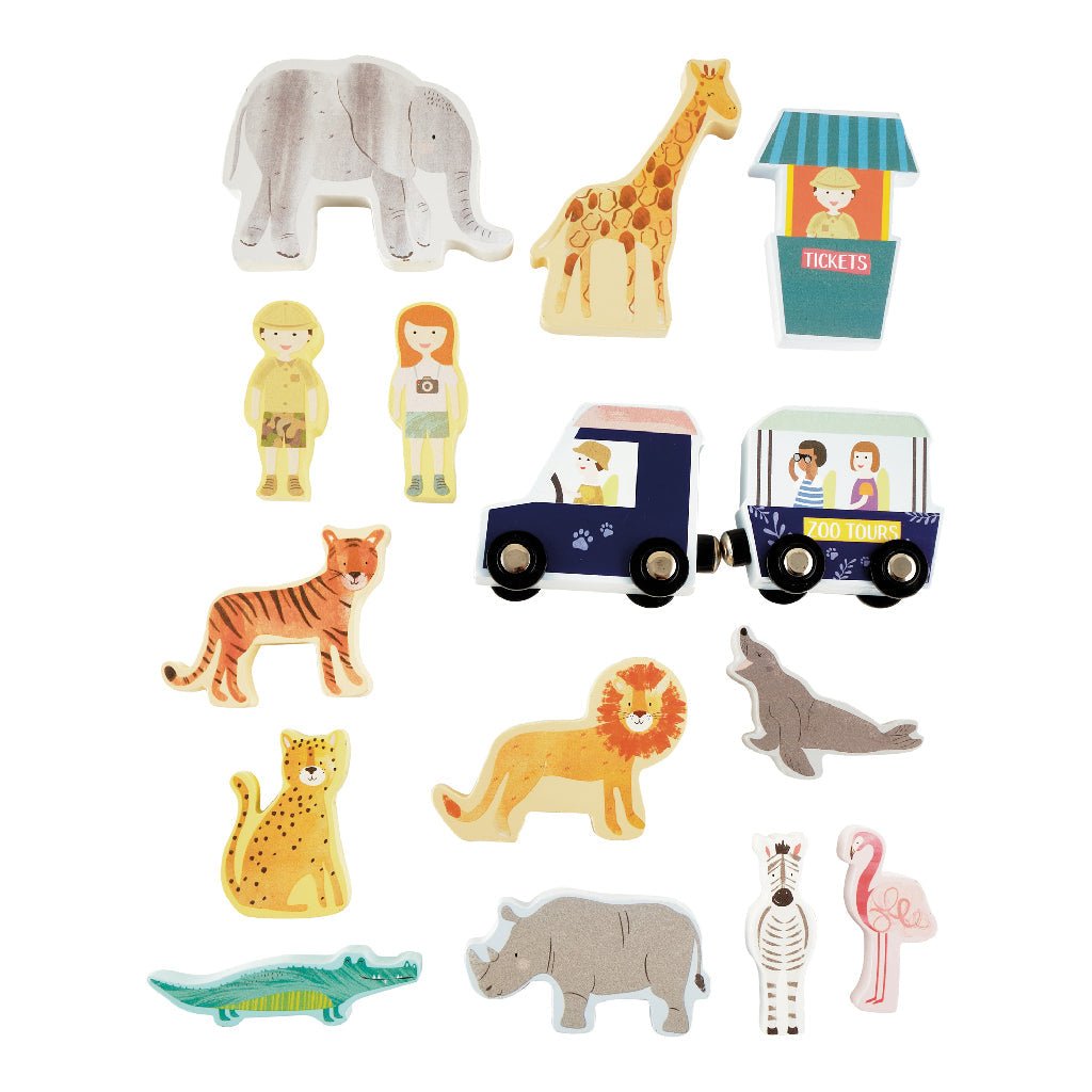 Jouets en bois,Jungle & Zoo - KIWI UNIVERS