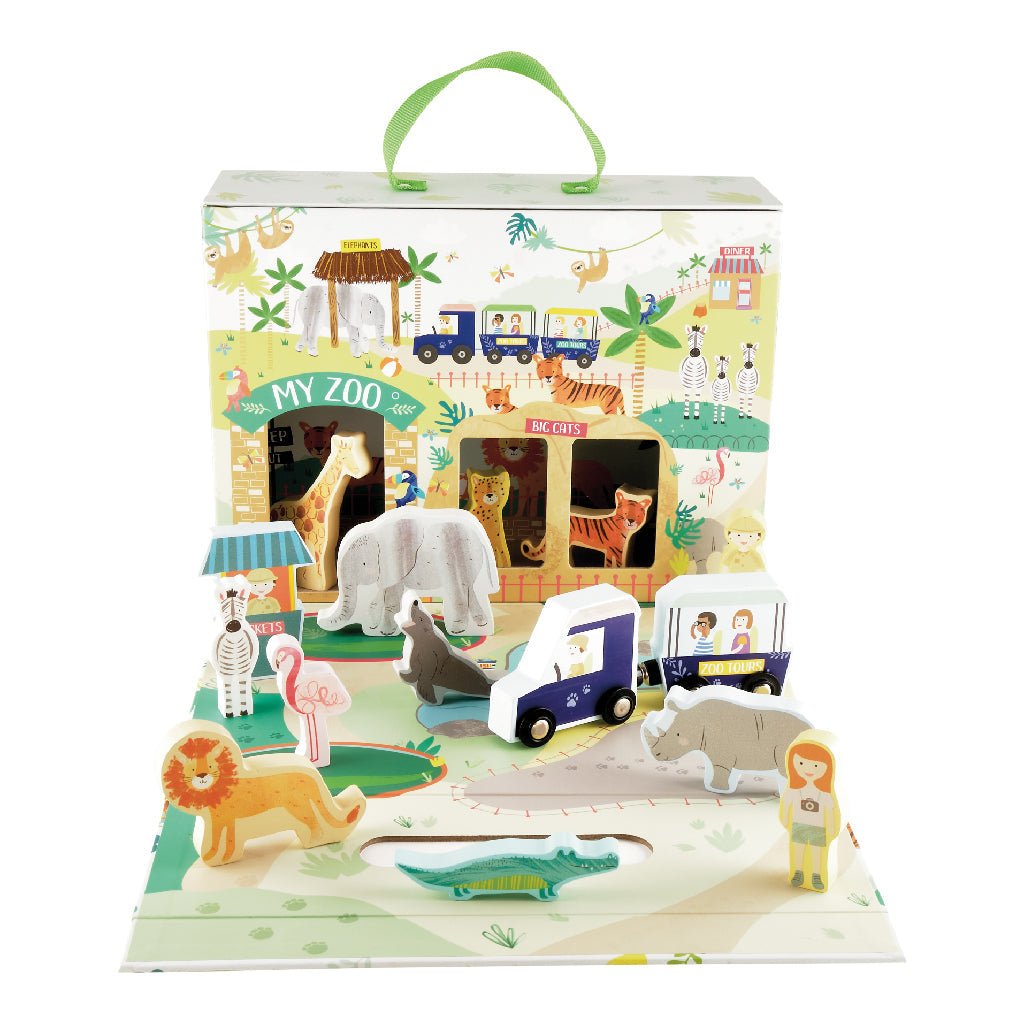 Jouets en bois,Jungle & Zoo - KIWI UNIVERS