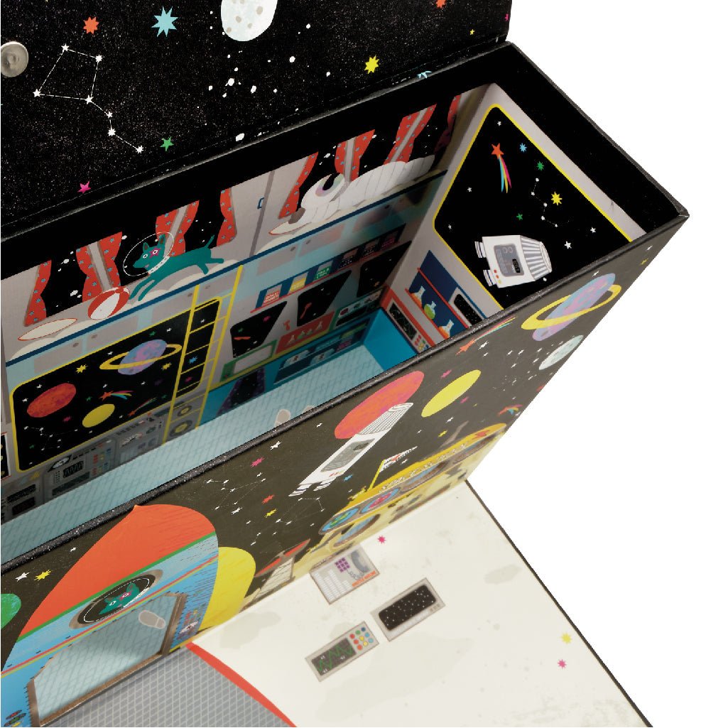 Playbox en bois - Espace - KIWI UNIVERS