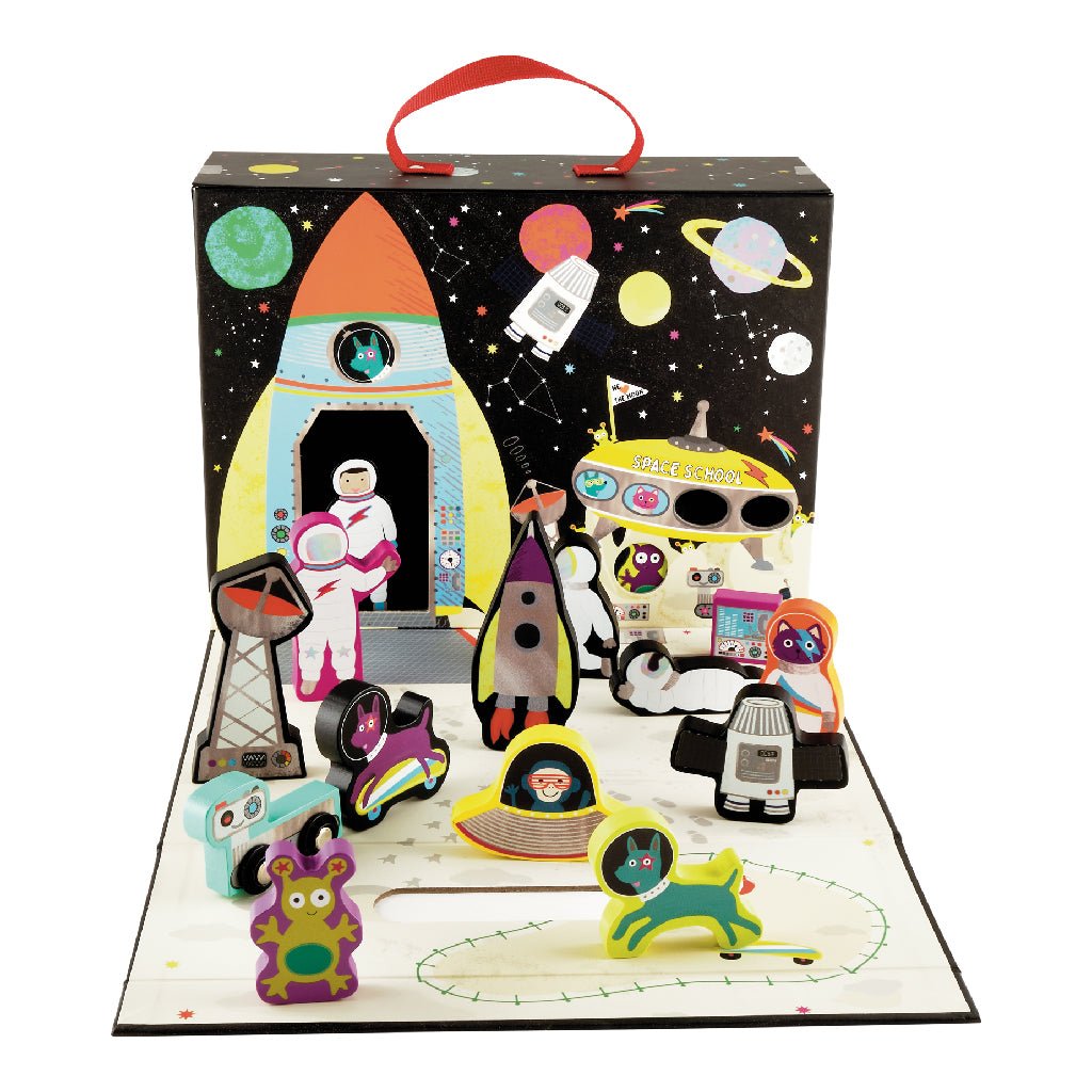 Playbox en bois - Espace - KIWI UNIVERS