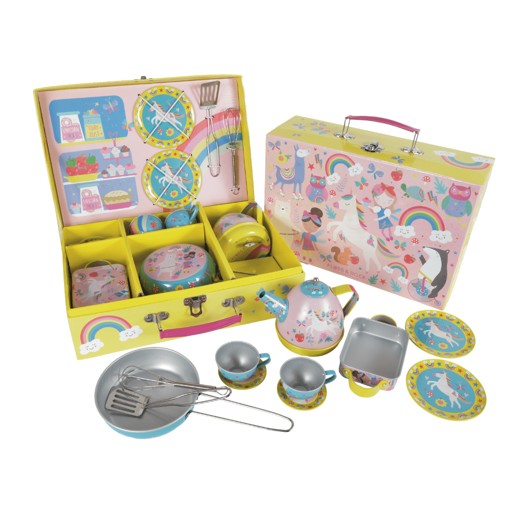 Coffret de Thé Musical Arc - en - Ciel pour Enfants - KIWI UNIVERS