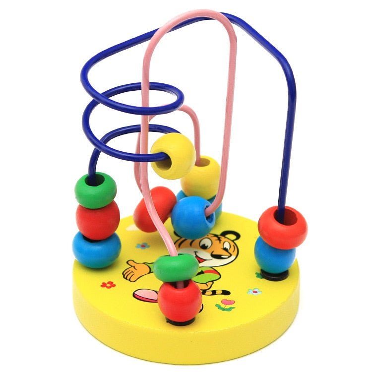 Baby Toddler Educational Lovely Animals Round beads Kids Toys For Newborns Children Cribs Stroller Mobile Montessori 9*11cm - KIWI UNIVERS