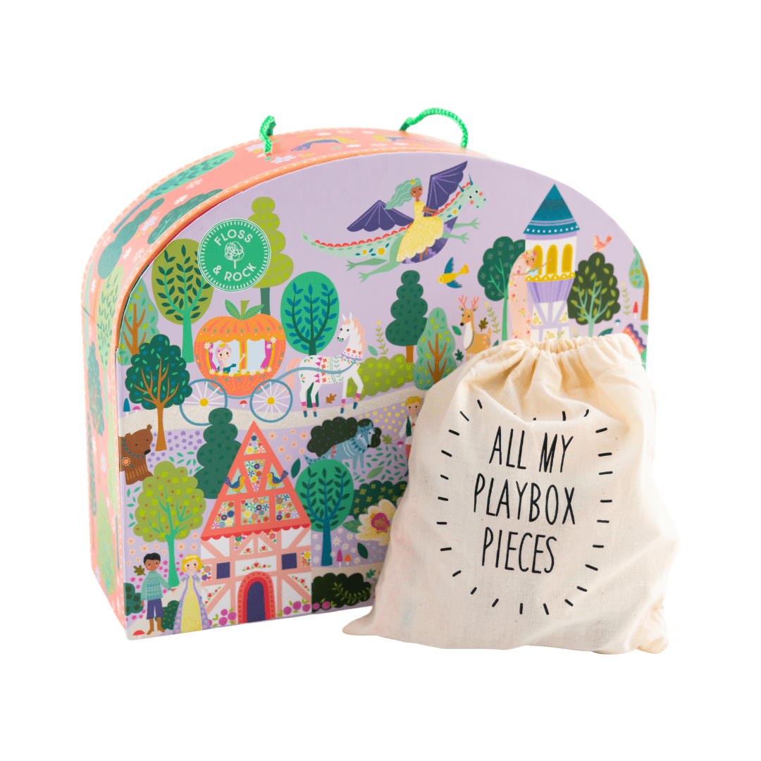 Coffret de jeu avec pièces en bois - KIWI UNIVERS
