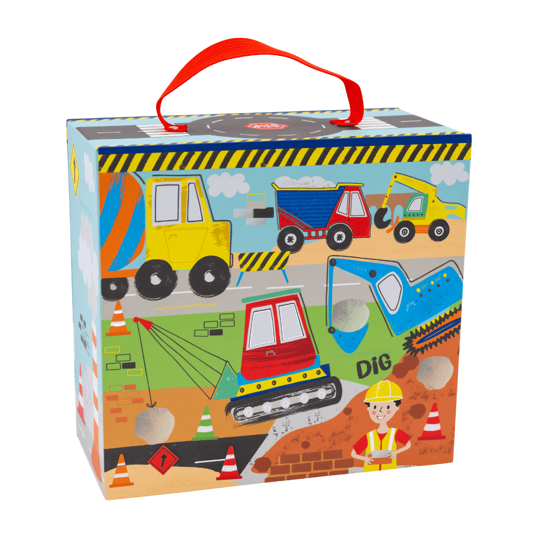 Playbox with Wooden Pieces - Construction - KIWI UNIVERS
