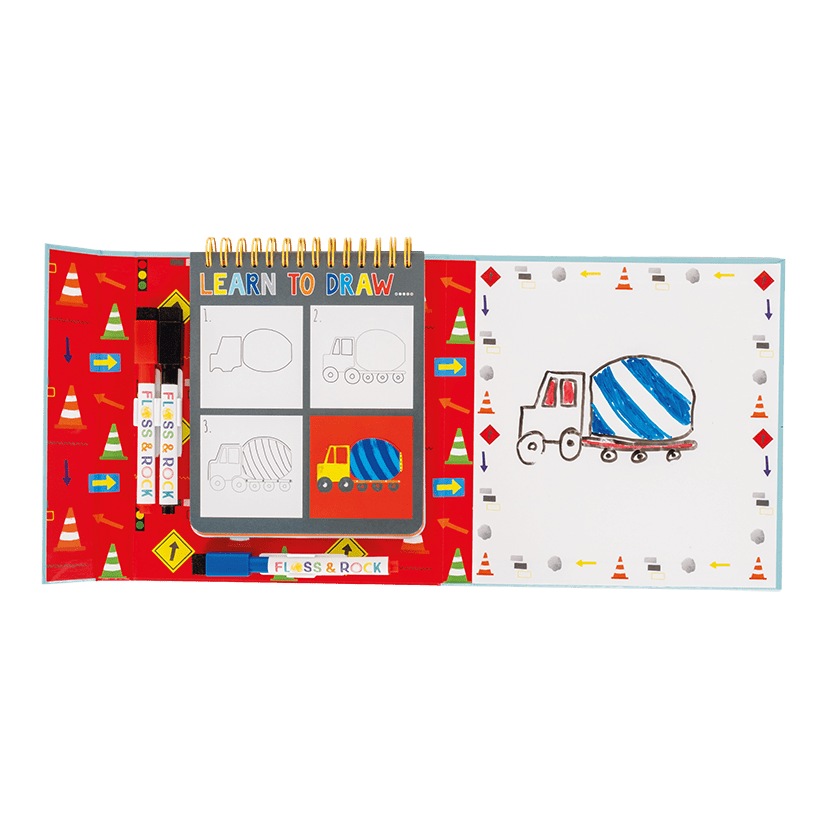 Kit de Dessin - Chantier de Construction - KIWI UNIVERS