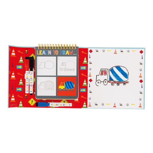 Kit de Dessin - Chantier de Construction - KIWI UNIVERS