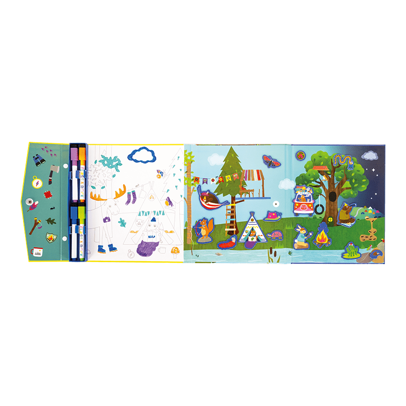Coffret de jeux magnétiques - KIWI UNIVERS