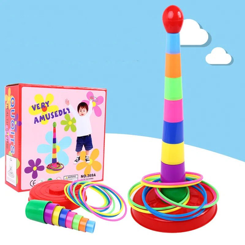 Creative Stacking Music Set Circle Toy Large Parent Child Throwing Ring Children's Stress Relieving Toy - KIWI UNIVERS