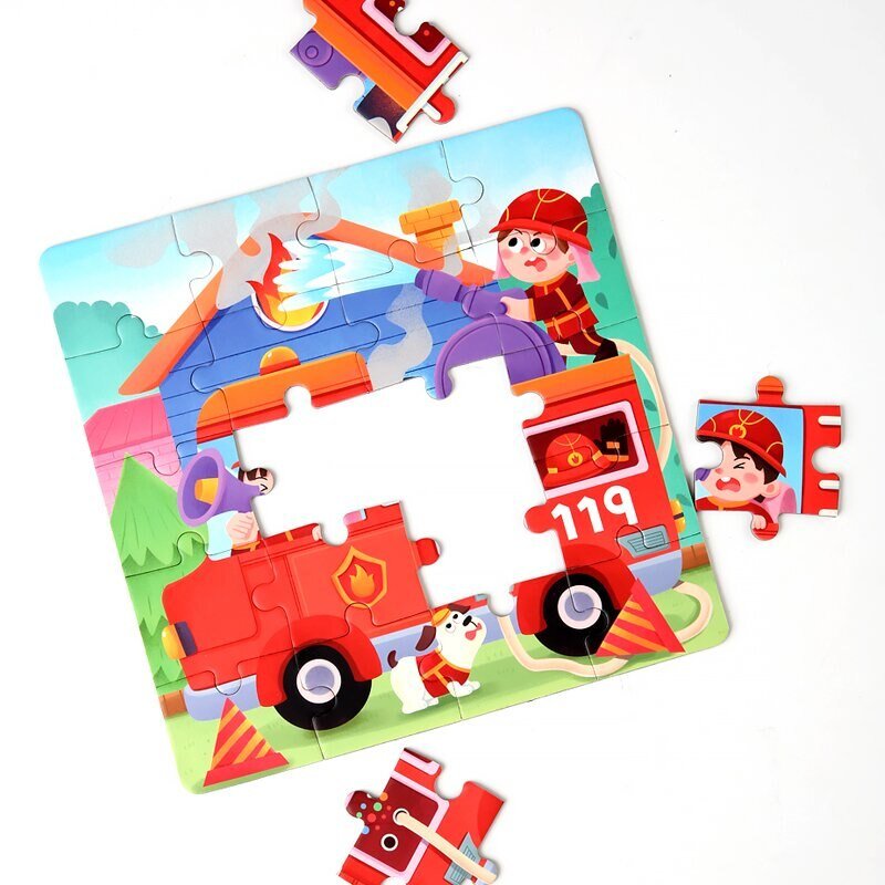 Children's Progressive Puzzle Magnetic Puzzle Young Magnetic Early Education Kindergarten 3 To 6 Years Old Boys And Girls Toys - KIWI UNIVERS